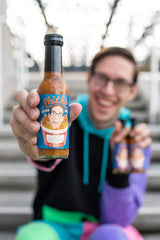 Keith's Chicken Sauce by Heatonist, Hot Sauce Made with Natural Ingredients: Serrano Peppers, Ranch & Vermont Maple Syrup, 5 fl oz Bottle (1-Pack)