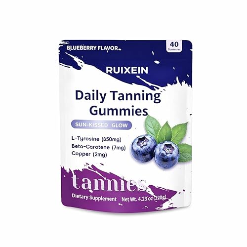 Blueberry Vitamin Gummies are rich in Vitamin D3 and various minerals. This dietary supplement features a natural plant-based formula that supports