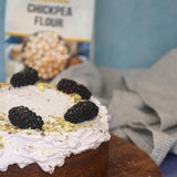 Organic Chickpea Flour 1lb (454 g) USDA Organic Gluten Free Grain free Non GMO Kosher Pack of 1 | Just About Foods