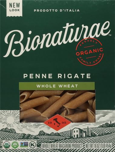 Bionaturae Organic Pasta, Whole Wheat Penne, 16 Oz