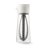 Chef'n Salad Dressing Mixer, Baking White/Vintage Indigo