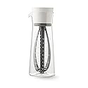 Chef'n Salad Dressing Mixer, Baking White/Vintage Indigo