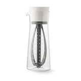 Chef'n Salad Dressing Mixer, Baking White/Vintage Indigo