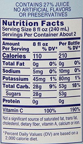 Ocean Spray Cranberry Juice - 12/15.2 Oz. Btls.