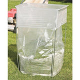 Bag Buddy Bag Holder - Versatile Metal Support Stand for 55 Gallon Plastic and Paper Contractor Bags - Use For Leaves, Yard Work, Laundry, Trash