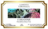 Coriander Dandelion Root Tea (Single Serve K-Cup Pods) (12 pods, ZIN: 572339) - 3 Pack