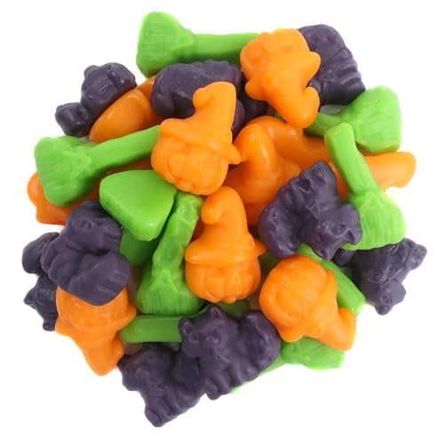 Spooktacular Gummi Mix Assorted Halloween Shaped Gummies Fruity & Chewy Candy Treats - (8oz) (1 Pack)