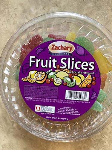Zachary 24oz Jelly Tubs Fruit Slices