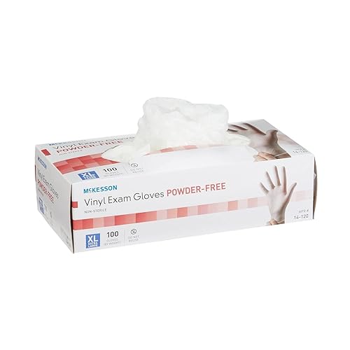 McKesson Vinyl Gloves X-Large (100 per Box)