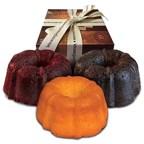 Wicked Jack's Tavern, Plunder Pack,3 Rum Cakes and 2 pots of coffee| Birthday Gifts, Thank You Gifts, or Gourmet Gift Baskets | Cakes For Delivery |