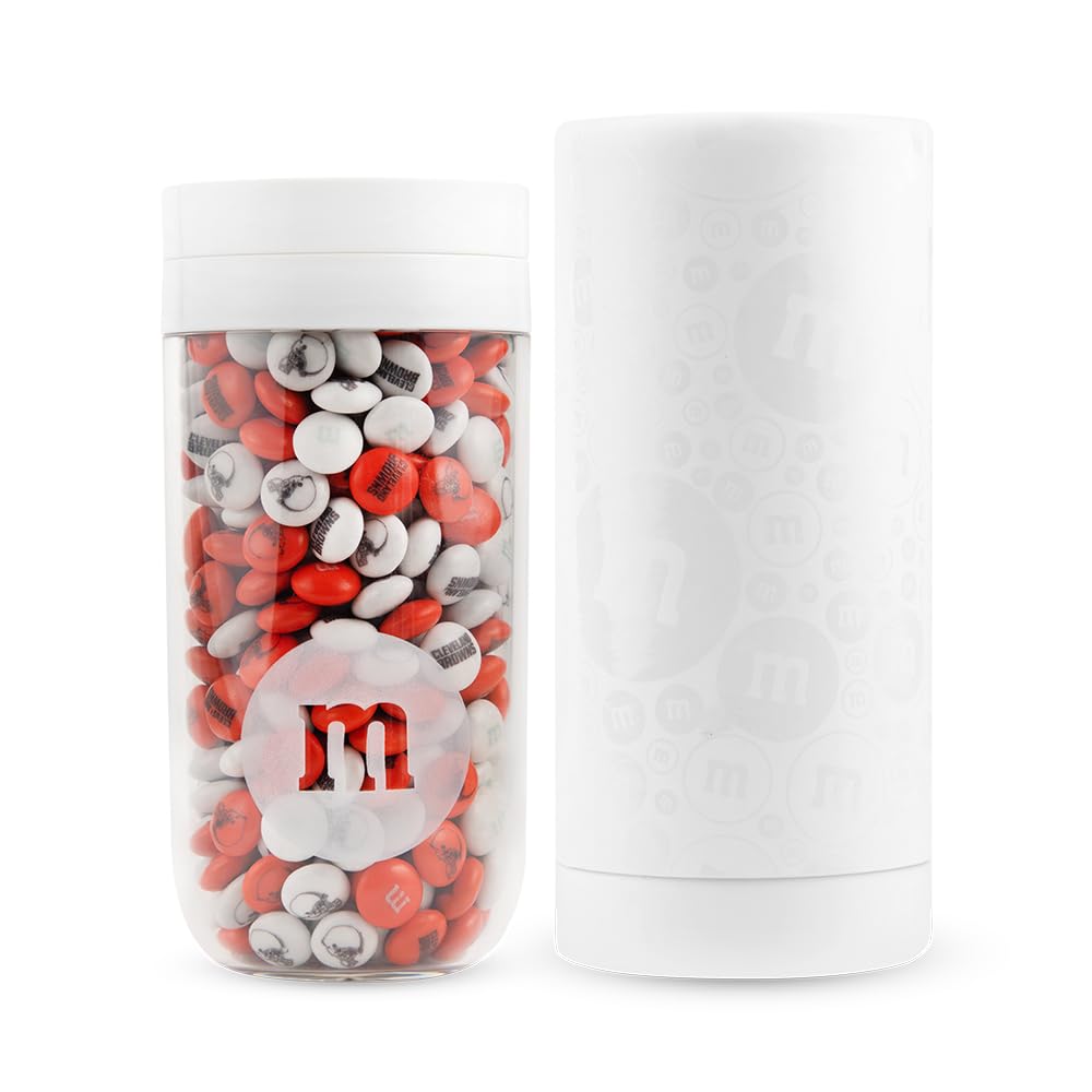 M&M'S NFL Cleveland Browns Milk Chocolate Gift Jar, 12.7 oz
