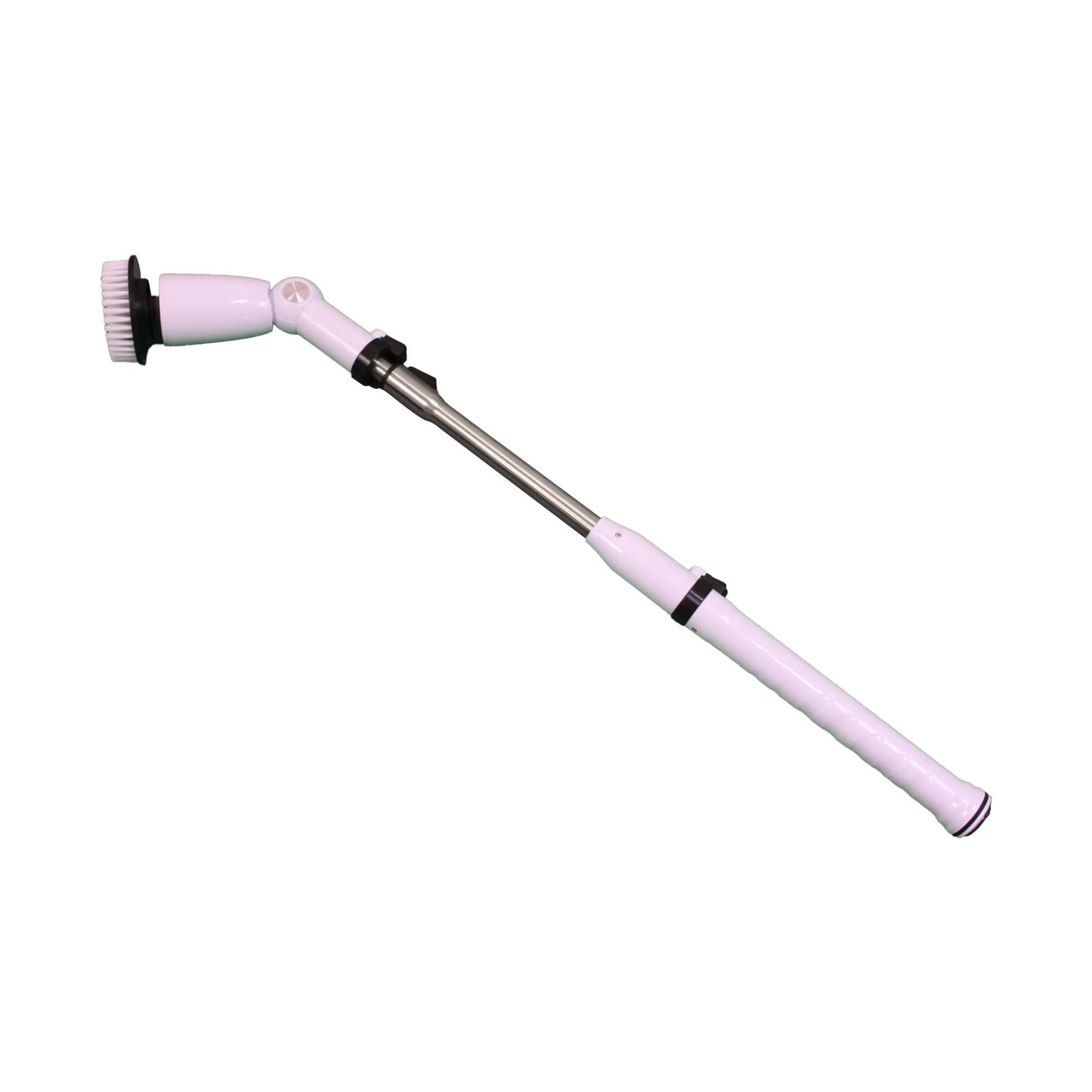 EcoGecko Electric Spin Scrubber, Bathroom Cleaner, Power Shower Cleaning Brush with Extendable Handle & 4 Brush Heads, Dual Speed & USB-C Charging
