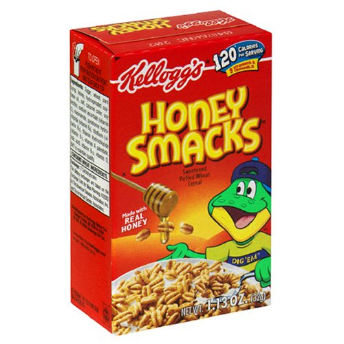 Kellogg's Smacks Cereal, 1.13-Ounce Single Serve Packs (Pack of 70)