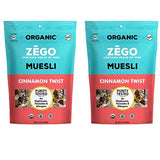 ZEGO Foods Organic Superfood Oatmeal & Muesli, Certified Gluten Free (Cinnamon Twist) 13oz