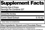 Cumin Seed Glycerite Liquid Extract (1:5) - Chocolate Flavored (1 oz, ZIN: 522360) - 3 Pack