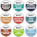 Maud's Original Coffee Pods Variety Pack, 80 ct, 9 Assorted Roasts, Dark & Medium Roast Coffee in Single Serve Pods - 100% Arabica Coffee, Compatible