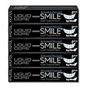 Liquid Core Smile Activated Charcoal Gum with MCT Oil, Hydroxyapatite, and Xylitol - Teeth Cleaning Gum, Icy Mint Sugar-Free (5 Pack)