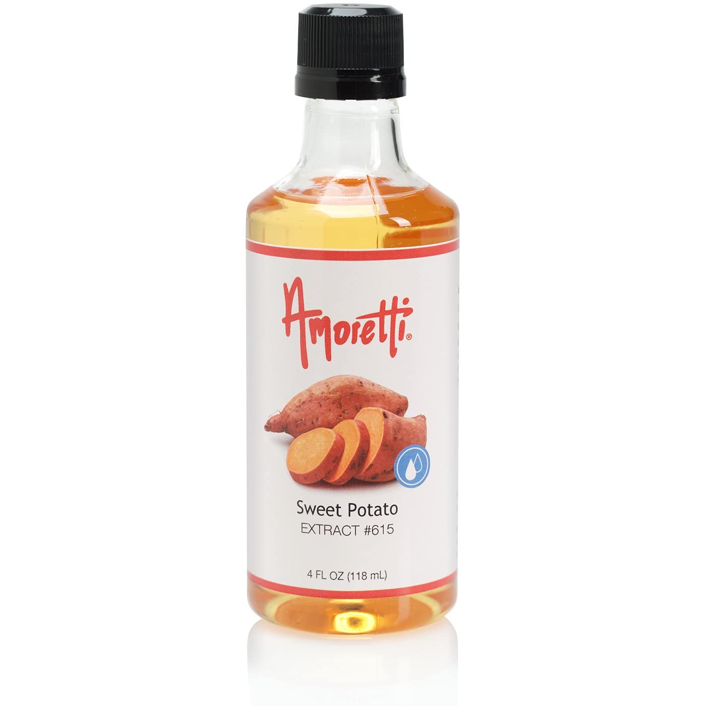 Amoretti - Sweet Potato Extract Water Soluble 2 oz - Highly Concentrated & Perfect For Pastry, Savory, Brewing, and more, Preservative Free, Vegan