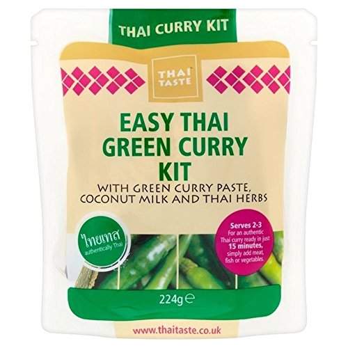Thai Taste Easy Thai Green Curry Kit 224g - Pack of 6
