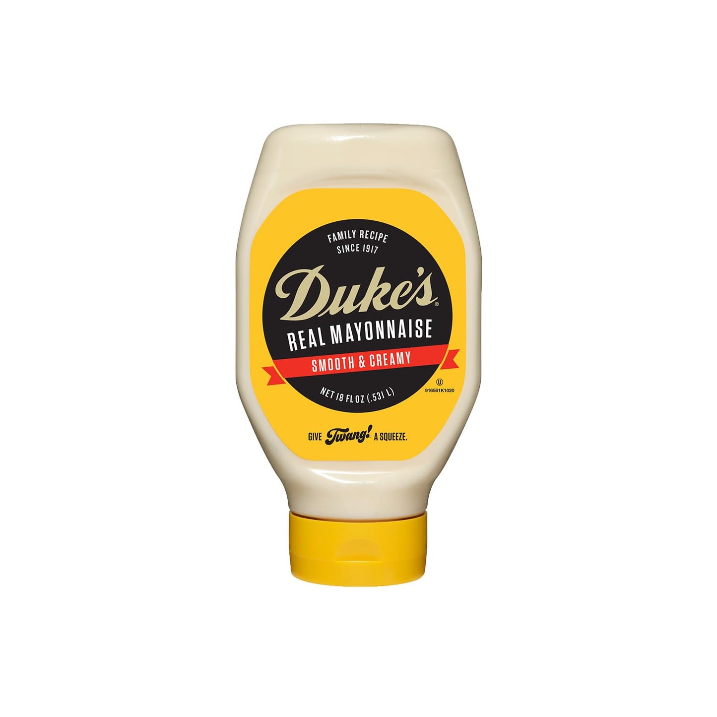 Duke’s Real Mayonnaise Squeeze Bottle - Original Smooth & Creamy Taste, 18 Ounce (Pack of 1)