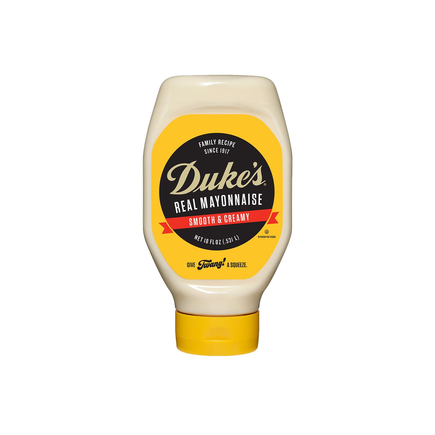 Duke’s Real Mayonnaise Squeeze Bottle - Original Smooth & Creamy Taste, 18 Ounce (Pack of 1)