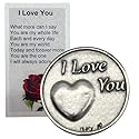Westmon Works I Love You Sentiment Token and Poem Card Valentines Day Gift Set