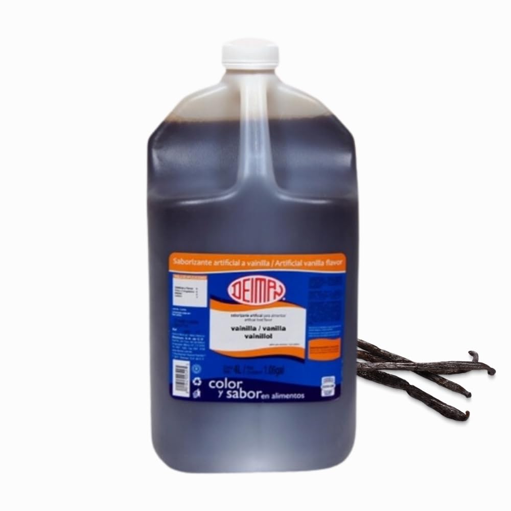 Deiman Artificial Food Flavoring Vanilla Vainillol Essence(1.06 gal)