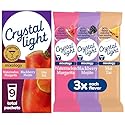 Crystal Light Mixology Drink Mix Variety Pack, 9 Packets, for Convenient On-the-Go Flavorful Hydration, Artificially Flavored Watermelon Margarita