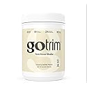 GoTrim Nutrition Shakes - Creamy Vanilla, High Protein, Meal Replacement Shake with 19g Protein & 10g Fiber, Ready to Drink, Gluten-Free, No Added