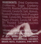 Trader Joe's Omega Trek Mix with Fortified Cranberries (12 oz)