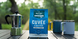 CUVEE COFFEE West Pole Dark Roast Coffee, 12 oz - Bold Dark Roast Ground Coffee with Rich Flavor & Smooth Finish - Premium Small Batch Coffee