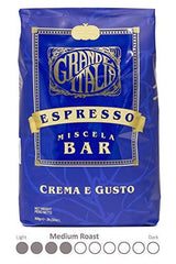 Grande Italia Whole Bean Espresso, Miscela Bar, Small Batch Artisan Roasted 2lbs