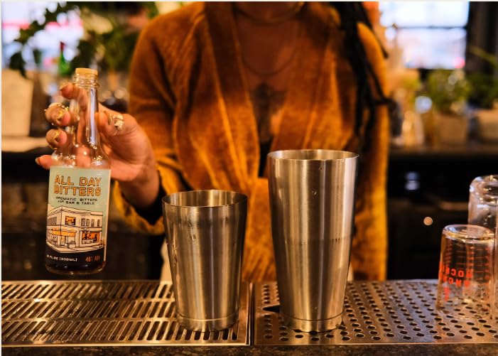 Bittercube All Day Cocktail Bitters, 10 fl oz Aromatic - Classic Spice Blend with Cassia, Ginger, Nutmeg & Gentian - Versatile for Old Fashioned