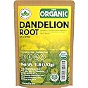 Dandelion Root Tea 1LB (16Oz) | 100% Certified Organic | Loose Dandelion Root Tea (200+ Cups) Cut and Sifted| 100% Raw Albanian Harvest | by U.S