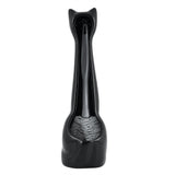 Allure Home Creation Black Cat 2-Piece Toilet Brush Holder and Brush Set