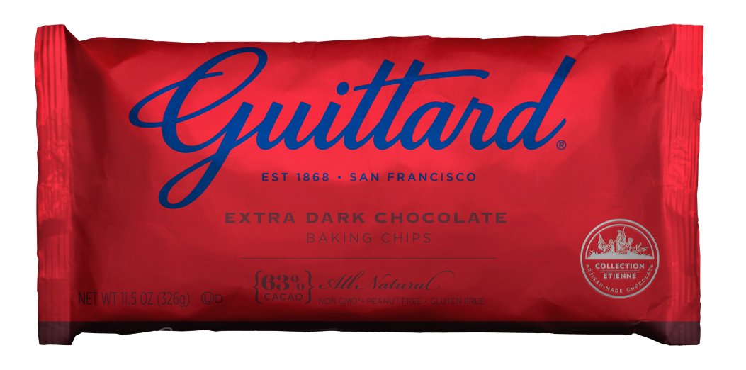 Guittard Chocolate Chips, Extra Dark Chocolate, 11.5 Ounce (Pack of 12)