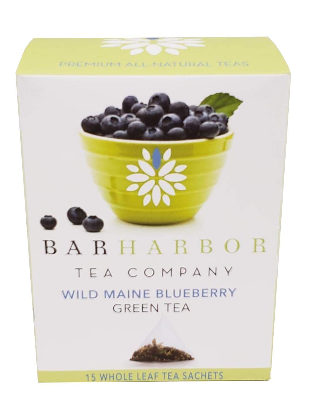 Wild Maine Blueberry Green Tea, Organic, 30 count
