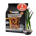 Momofuku Soy and Scallion Ramen Noodles by David Chang, 4 Pack of Restaurant Quality Air-Dried Instant Noodles Now with More Sauce & 10g of Protein