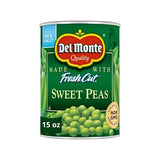 Del Monte Canned Sweet Peas, 15 oz Can