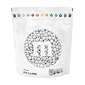M&M’S WORLD White Milk Chocolate Candy, 5 lbs Resealable Pack, Bulk Candy for Party Favors, Weddings, Birthdays, Easter & Graduations
