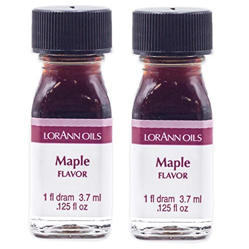 LorAnn Maple SS Flavor, 1 dram bottle (.0125 fl oz - 3.7ml - 1 teaspoon) - 2Pack