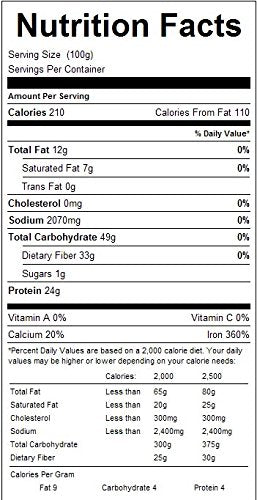 Baking Cocoa Powder (Black Onyx Cocoa, 1 Lb)