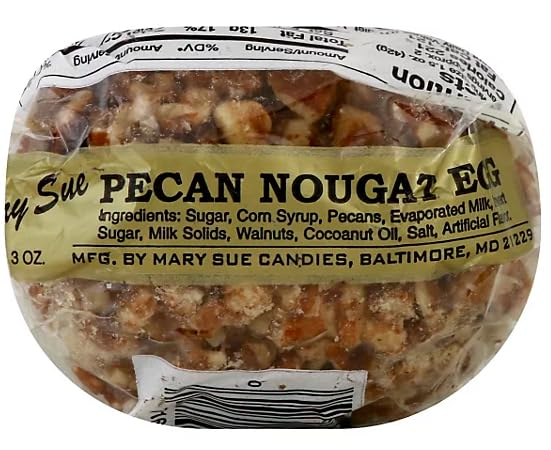 Mary Sue Pecan Nougat Easter Egg 3oz (3 pack) 9 total ounces