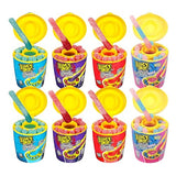 Juicy Drop Gummy Dip 'N Stix - 8 Ct Sweet Gummy Candy & Sour Candy Variety Pack - Assorted Bulk Candy Sticks for Kids Party Favors, Goodie Bag