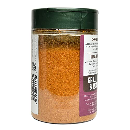 Pereg Shawarma Spice Seasoning (4.25 Oz x 6 Pack) - Spice Rub for Meat, Beef, Gyro & Poultry - Grill Flavor - Middle Eastern Spice Mix - Mediterranean