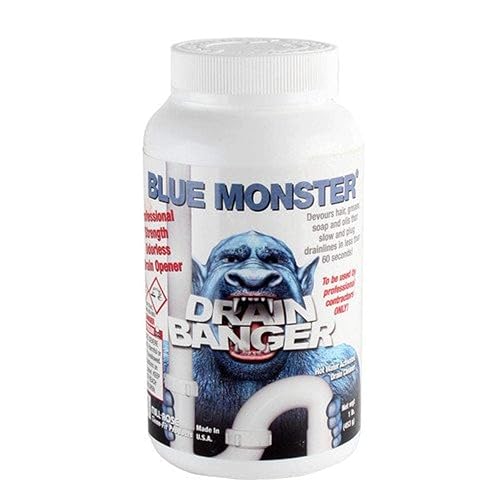 Blue Monster Drain Banger Drain Cleaner (1 lb.) - Pack of 4