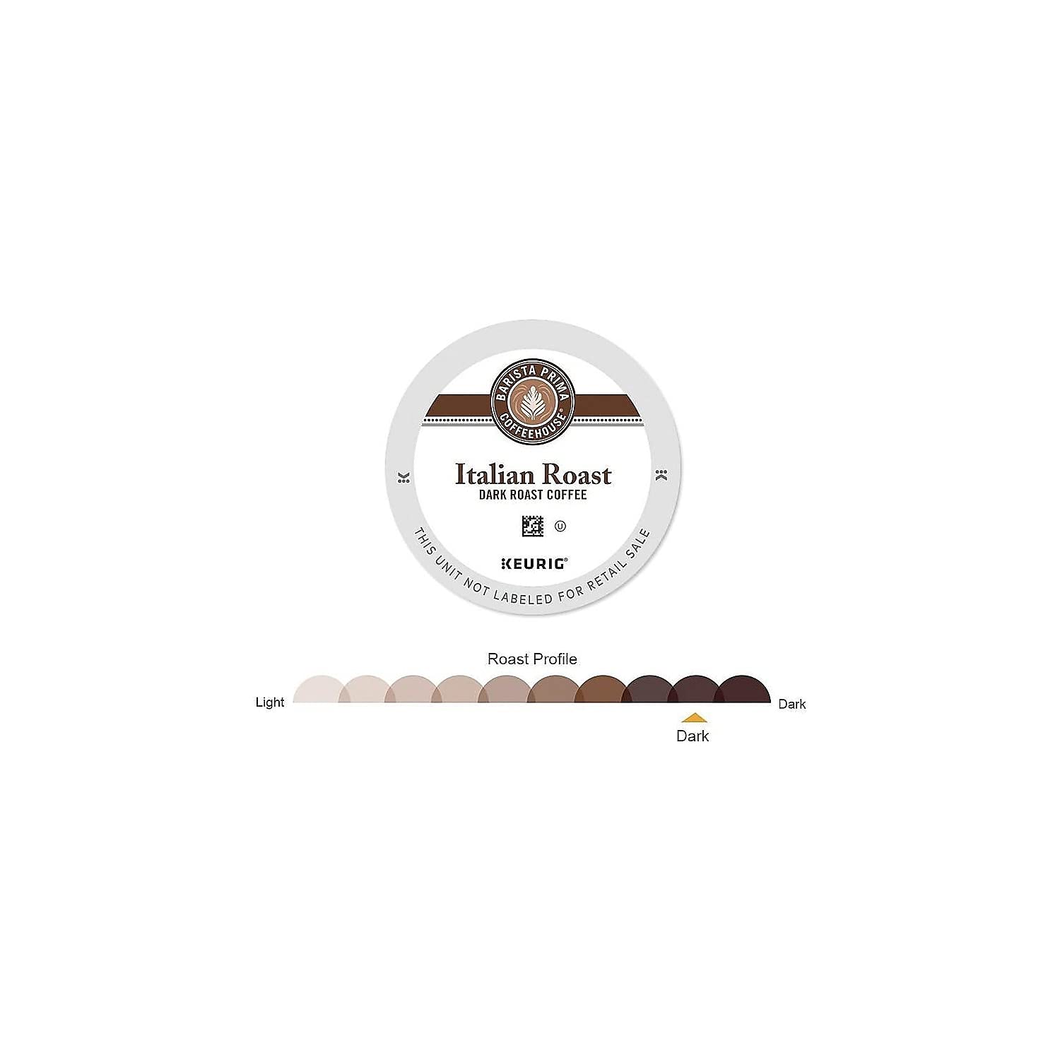 Barista Prima Coffeehouse® Single-Serve Coffee K-Cup® Pods, Italian Roast, Carton Of 24