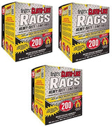 WIPING RAGS 10X11" 200PK3