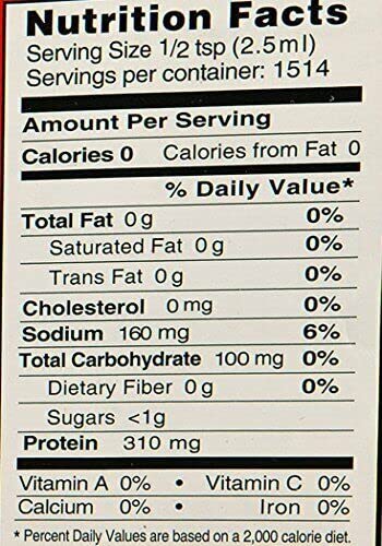 Bragg Liquid Aminos All-Purpose Seasoning - 128 fl oz - Gluten-Free Soy Sauce Alternative - Perfect for Stir-Fries and Cooking at Home (Pack of 4)