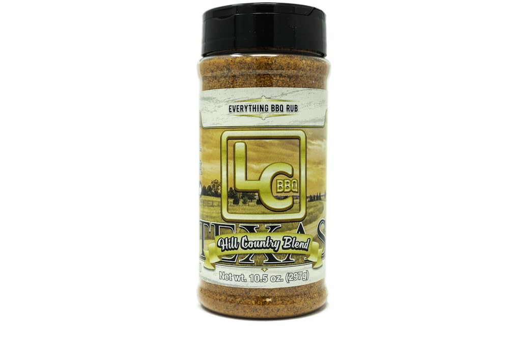 LC BBQ Essential Seasonings Bundle, 4 Pack - Rawhide, Last Call, Honey Hole, and Texas Hill Country BBQ Rub Set for Grilling and Smoking